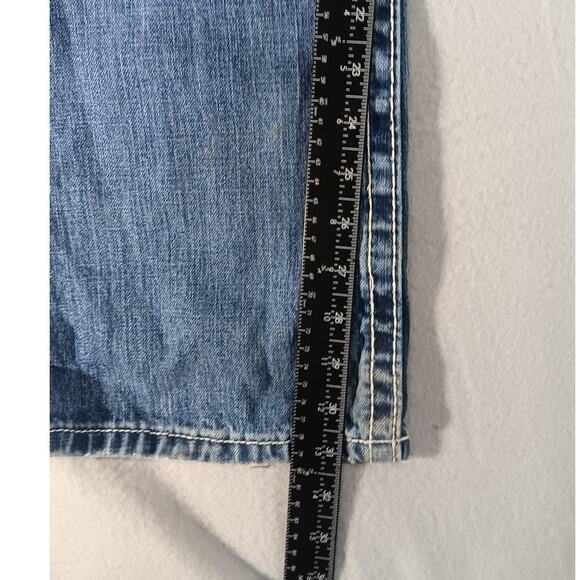 Ariat B4 Coltrane Bootcut Jeans women’s Durango Relaxed Fit Blue Denim sz 16 - Picture 2 of 6